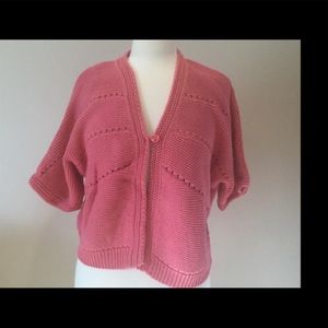 Croft and Barrow, Size XL, One button front sweater, never worn